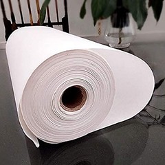 White Thicken Chinese Japanese Calligraphy Practice Xuan Paper 13.8in x 328ft