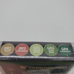 *NEW* Chameleon Color Tops 5 Pen Set Nature Tones CT4514