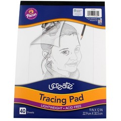 5 Pack Pacon Ucreate Light Weight Tracing Pad, 40 Ct