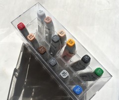 SET OF 12 COPIC VARIOUS INKS REFILLS BRAND NEW SEALED + 1 Xtra (13 tl) Ltly USED