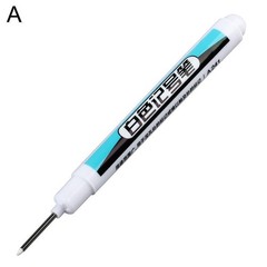 1X White Paint Marker Pen Waterproof Bike Car Tyre Tire Marker Permanent Pens@