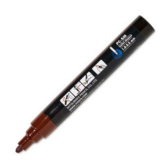Posca Markers, Paint Marker, Dark Brown, 5M Medium Tip, Opaque Acrylic, Espresso