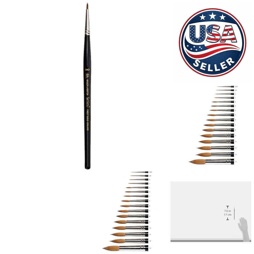 Series 7 Kolinsky Sable Brush, Round SH