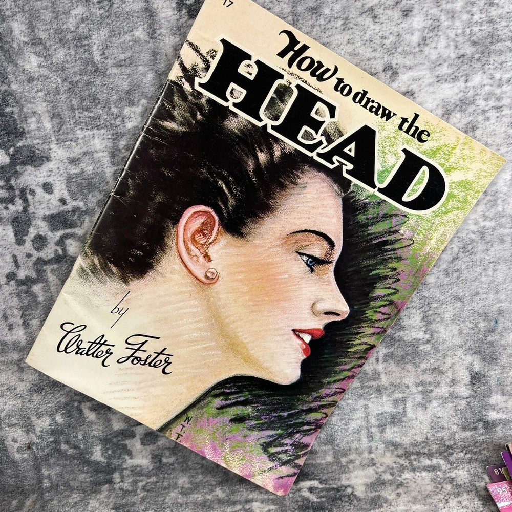 How to Draw the Head Mid Century Art Guide Walter Foster