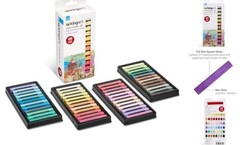 StudioColored Pastels Colored Square Chalk Piece 48