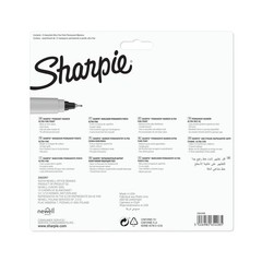 Sharpie Permanent Markers Ultra Fine Point 12 Count (Pack of 1), Assorted
