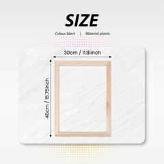 40X30Cm Wooden Frame DIY Picture Frames Art Suitable for Home Decor7676