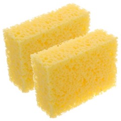 2Pcs Portable Rectangle Sponge Blocks for DIY Pottery and Craft Use