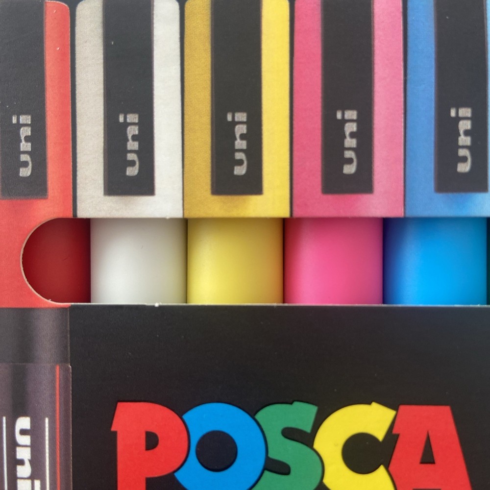 POSCA Paint Markers PC-1M PC-3M PC-5M Sets & Singles Standard Colours