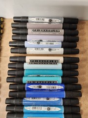 Prismacolor Lot Of 71 Markers Various Colors Dual Tips Prisma Color