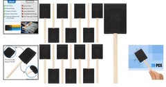 Multi-Purpose 20 Pcs 2 Inch Foam Paint Brushes – Ideal for Crafts & Staining