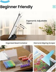 LED Light Pad for Diamond Painting Kits Art Light Board with Adjustable Brigh…