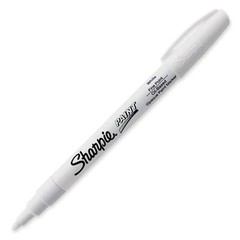 35543 Sharpie Oil Based Paint Marker – Fine Point Type Style White Ink 1 Each