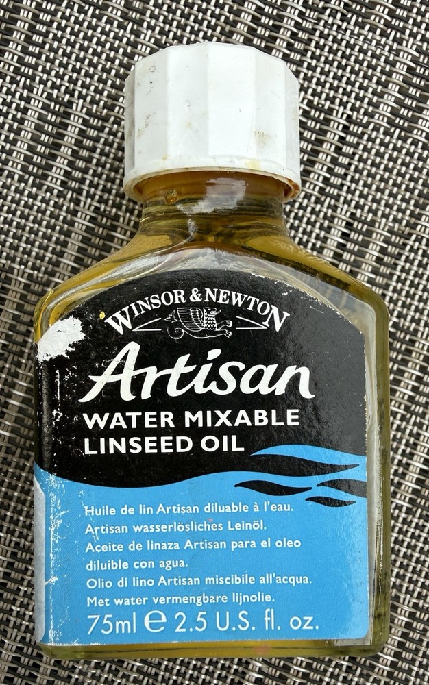 Winsor & Newton Blending & Glazing Medium 75 ml & Linseed Oil Water Mixable