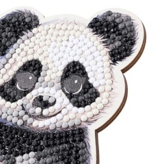 CraftBuddyUS PANDA Crystal Art Wildlife Buddies