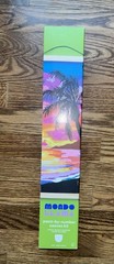Paint-By-Number Canvas Kit Tropical Beach Scene w/Paint and Brush Mondo Llama