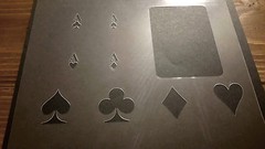Game Playing Original Poker Cards Size Ace Diamond Club Heart Spade Stencil