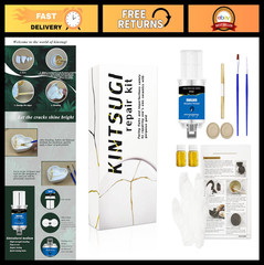 Kintsugi Repair Kit – Japanese Gold Powder for Ceramics, Perfect for Beginners &
