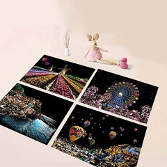 Scratch Painting Kits for Adults & Kids, 11.6 x 8.3 inches, America / Europe
