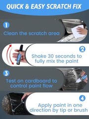 White Touch Up Paint for Cars White Car Touch up Paint Auto Scratch Pure White