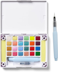 Pocket Set Koi Watercolor Kit, 24 Colors Count
