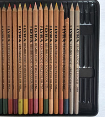 Lyra Rembrandt Set 72 Polycolor Pencils Assorted Colors in Box Artist Supplies