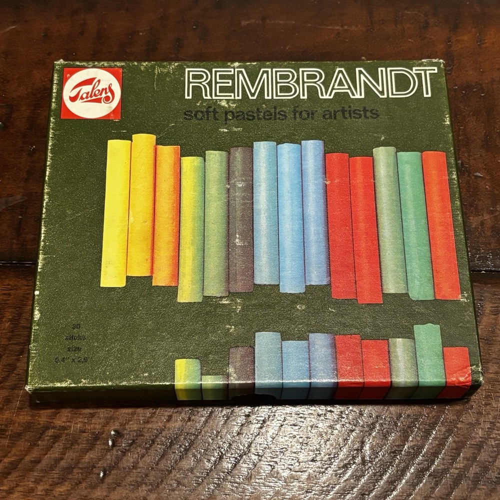 Vintage Royal Talens Rembrandt 30 Soft Pastels