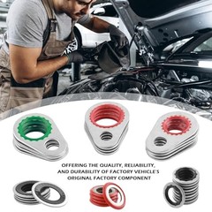 139PCS AC O Ring Kit Contains 30 Sizes,Durable A/C O Ring Assortment Kit with