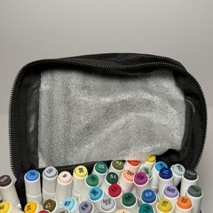 Shuttle Art Alcohol Markers 93 Colors + Blender Professional Dual Tip Art Pens