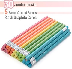 Mr. Pen- Jumbo Pencils, 30 Pencil, Fat Pencils for Kids Ages 2-4, Large Penci