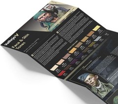 Face & Skin Tones Acrylic Paint Set – Perfect for Realistic Miniatures
