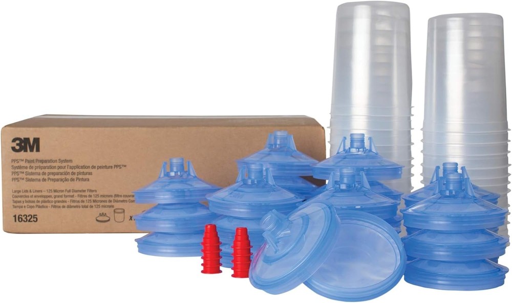 3M PPS Paint Spray Gun Cup Kit 28oz 125-Micron