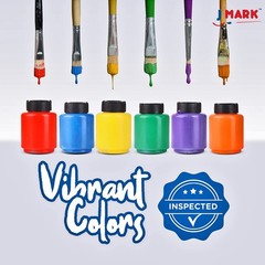 J MARK 38-Piece Toddler Paint Set, Includes Washable Tempera Paint,… Fast Ship