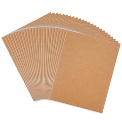 A6 Kraft Notebooks 24 Pack 4×6 Blank Sketchbooks Mini Journals for Kids