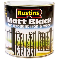 Black Matte Paint, 250ml – Quick Dry Formula