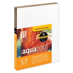 T Supply Watercolor Painting Panel Museum Series Aquabord 1/8 Inch Flat Profile