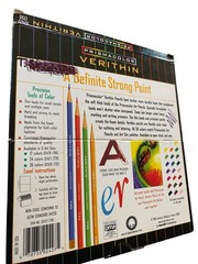 Prismacolor Colored Pencils Verithin vintage 1996 24 Count USA Made USED