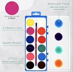 12 Pack Pre Drawn Canvas Kit 12 Pcs Pre Printed Canvas 8 x 10 In Mixed Style