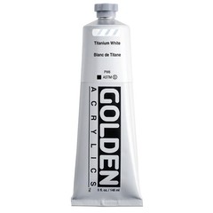 Heavy Body Acrylics, Titanium White, 5 fl. oz. Tube, Professional Acrylic Pai…