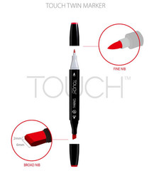ShinHan TOUCH Twin Marker Set A Twin tips (60 Colors-A) / Tracking