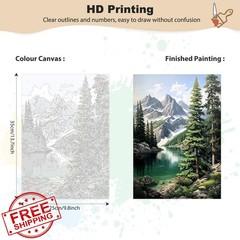 EOBROMD Framed Paint by Numbers 10×14 LG059