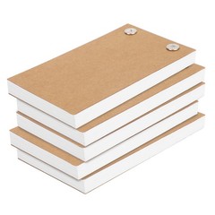 5Pcs Flip Book Kit Separate Hand Painted Books Screws Set Children Painting