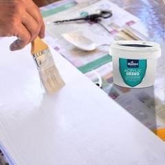 BLUEBIRD Professional Heavy Gesso Primer for Acrylic Painting 5.3 Oz / 150 GM Ge