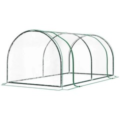 7′ x 3′ x 2.5′ Mini Greenhouse, Portable Greenhouse Hot House with 4 Zippered Do
