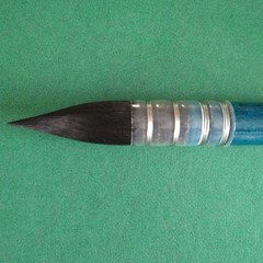 Holbein Watercolor Brush BLACK RESABLE SQ Size 6
