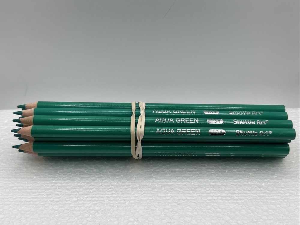 (20 COUNT) AQUA GREEN 134 – Shuttle Art Colored Pencils