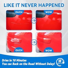 Touch Up Paint for Cars, Pure Red Car Paint Scratch Repair, Universal Pure Red