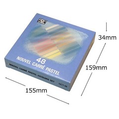 Talens Japan NOUVEL Carre Pastel 48 color set Multi Color fine print NEW