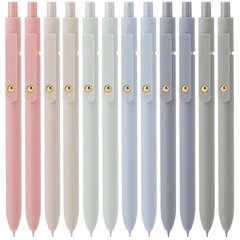 Retractable Black Ink Pens – Smooth Writing – 24 Pcs