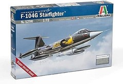 Italeri F 104G Starfighter Plane Kit 1296S Plastic Multicolor 1 72 Standard